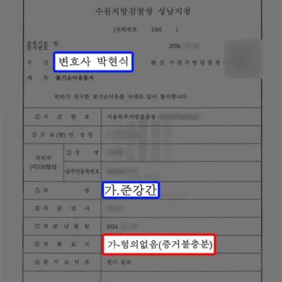 대학 모임에서 만난 여성에게 준강간 혐의로 고소당한 의뢰인 대리하여 혐의없음 불기소 처분 이끌어내